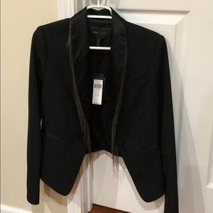 Brand new BCBG blazer with metal fringe